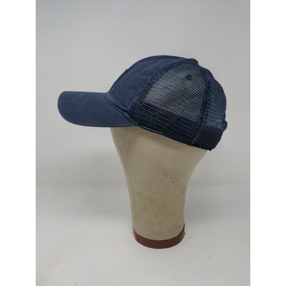 Carhartt Meshback Snapback Hat OSFA Blue Patch Logo Embroidered Spell Out - Picture 4 of 11